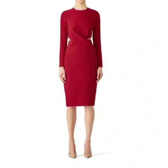 finders keepers red dress Finders keepers small maroon dress
